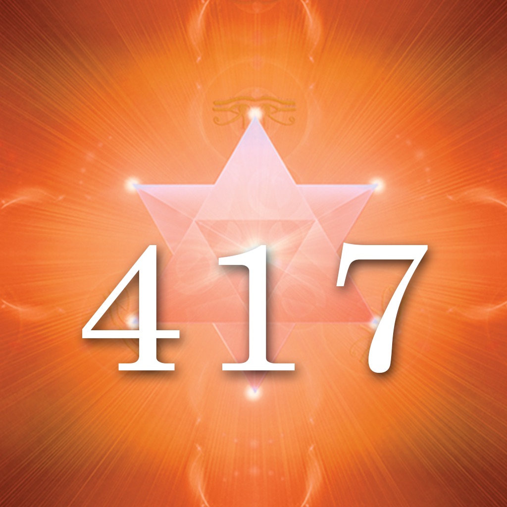 417hz Solfeggio Sonic Meditation by Glenn Harrold & Ali Calderwood app icon