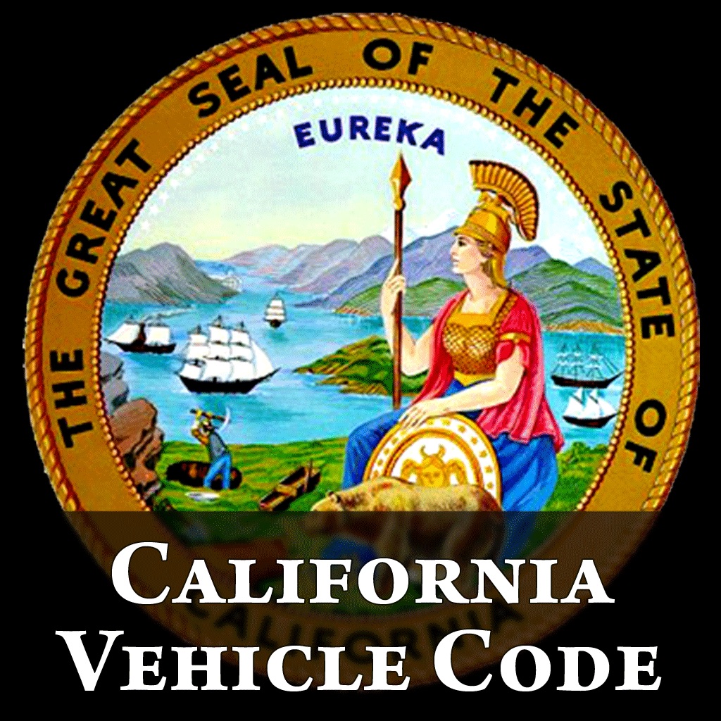 CA Vehicle Code 2026 app icon captured 2026-08-12