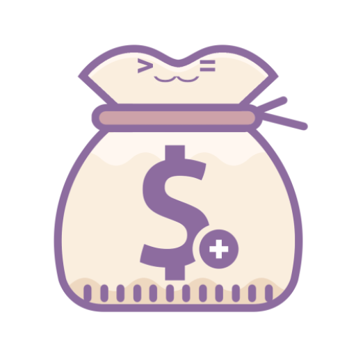 Money+ Cute Expense Tracker Google Play icon captured 2026-08-14