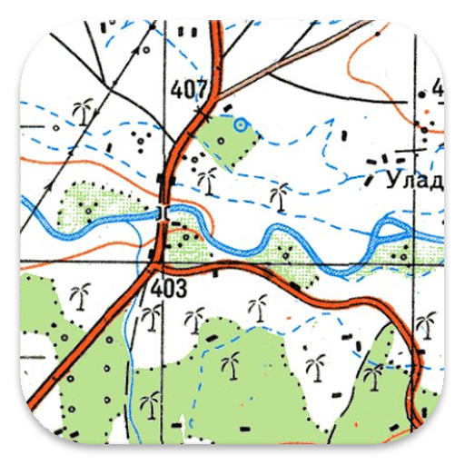 Russian Topo Maps Google Play icon captured 2026-08-16