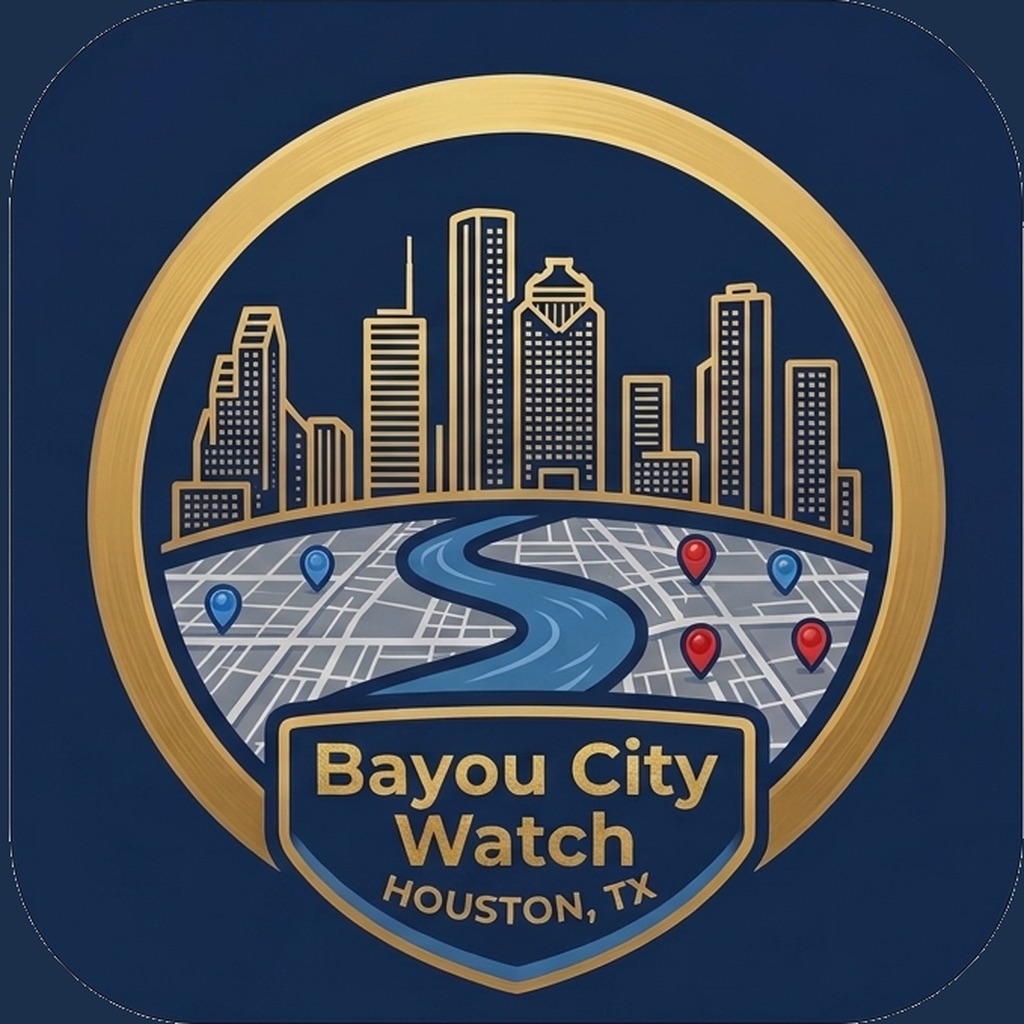 Bayou City Watch app icon captured 2026-08-11