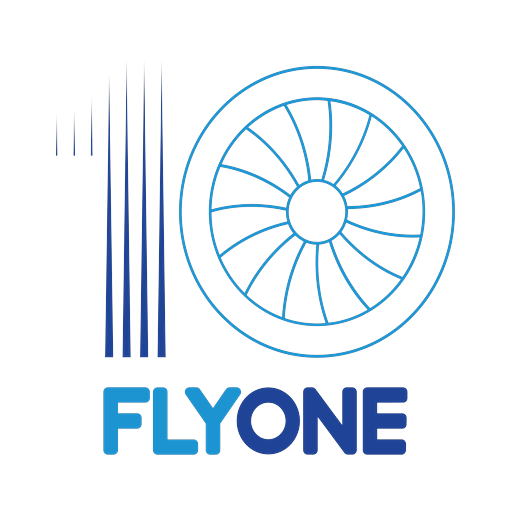FLYONE app icon captured 2026-08-18