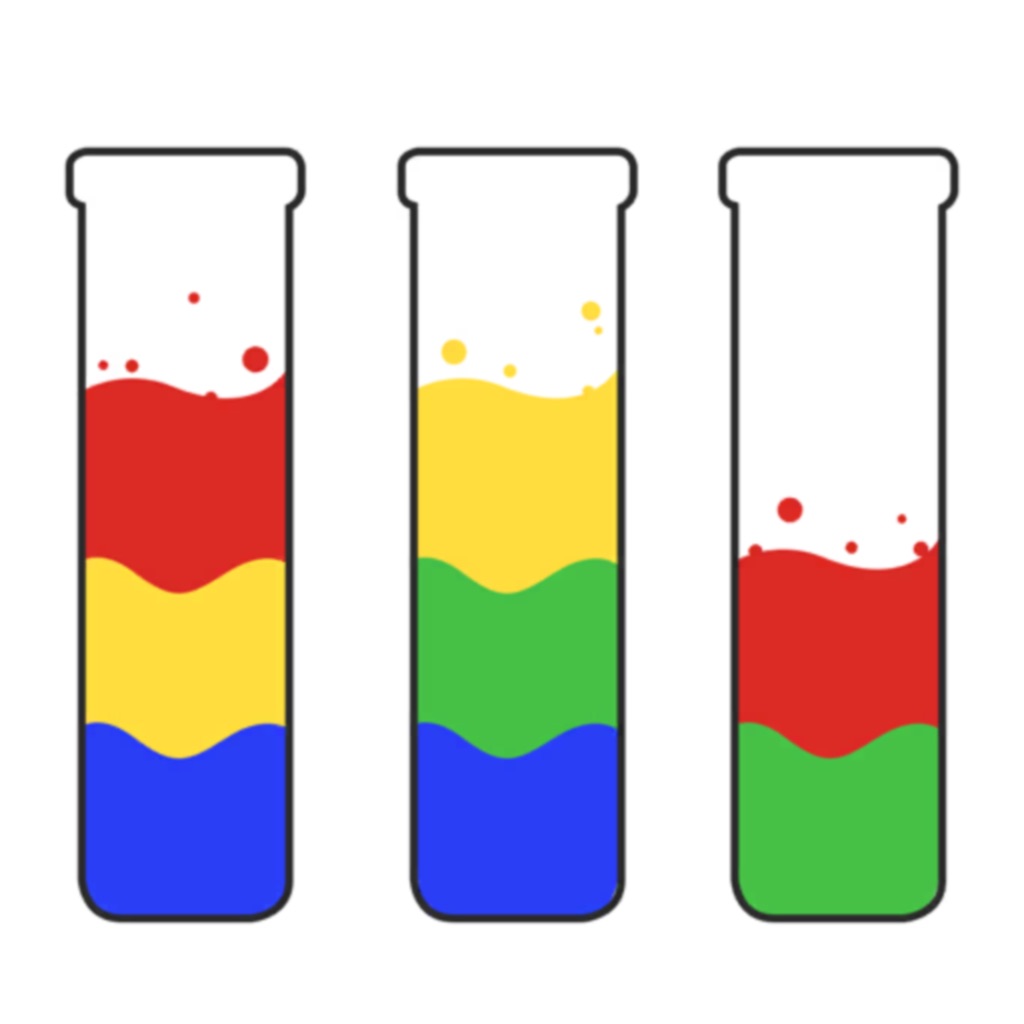 Water Sort Puzzle app icon captured 2026-08-14