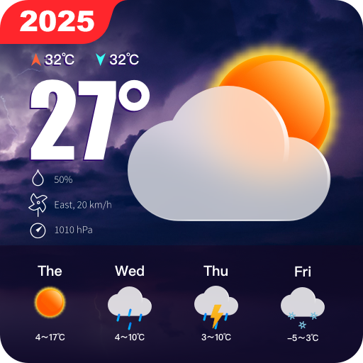 Weather Forecast & Widget Google Play icon captured 2026-08-12