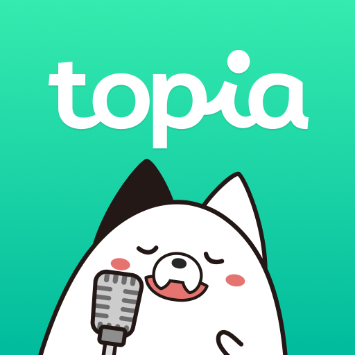 topia（トピア）カラオケ配信コミュニティ。Vライブ。 app icon captured 2026-08-18