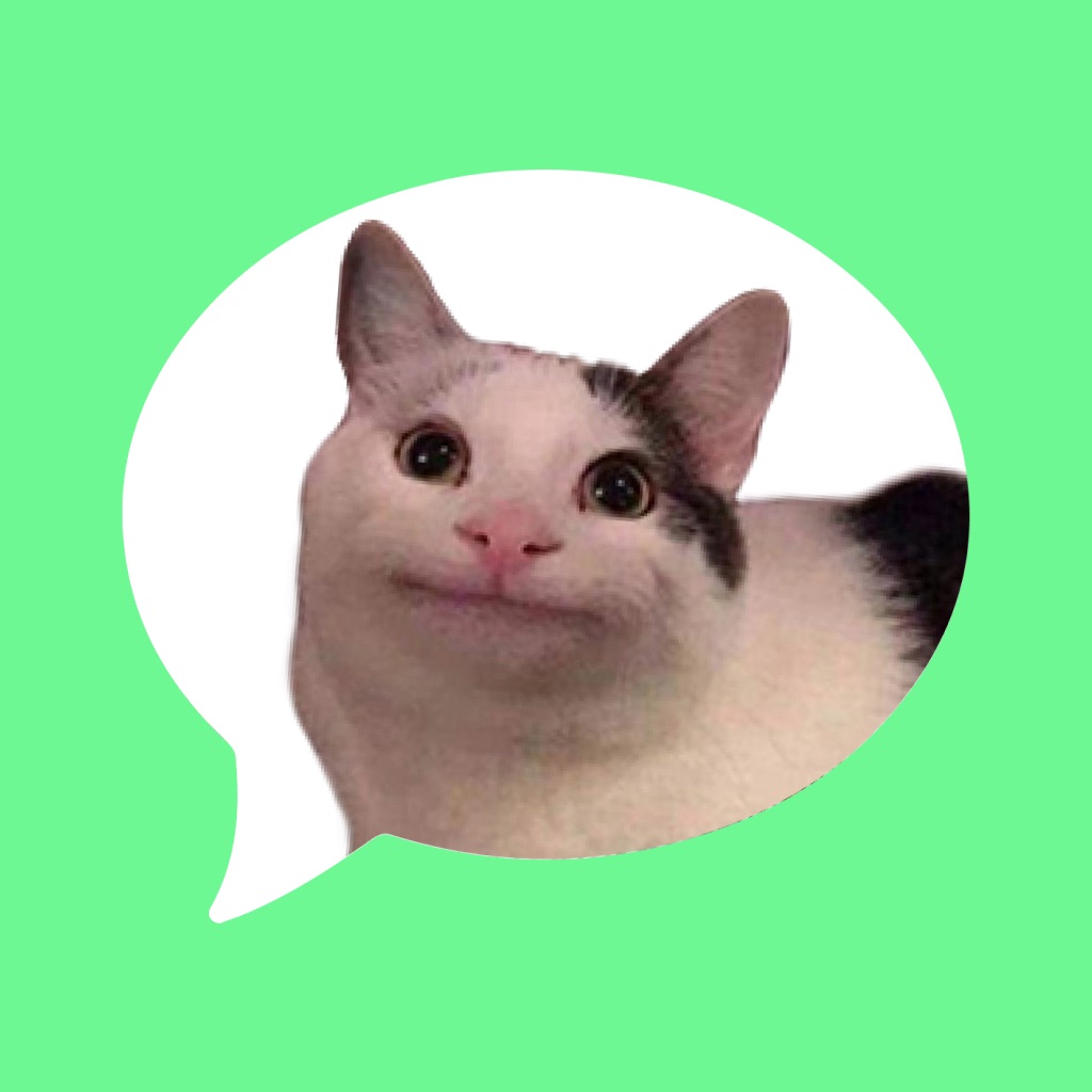 Message stickers : animal meme app icon captured 2026-08-12