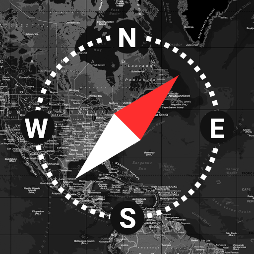 Compass360: Smart Compass tool Google Play icon captured 2026-08-12