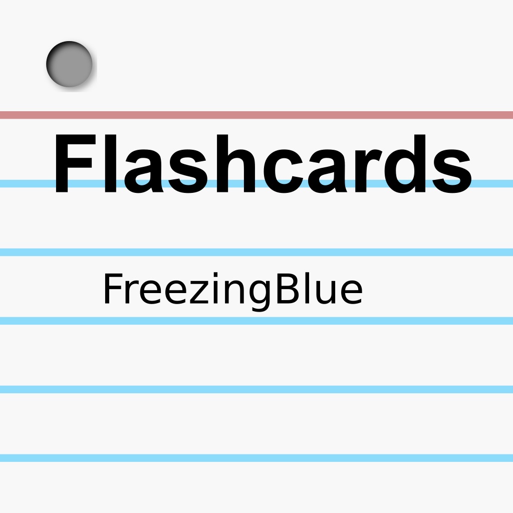FreezingBlue Flashcards app icon