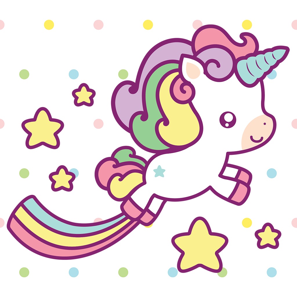 Cute Unicorn Stickers app icon captured 2026-08-14