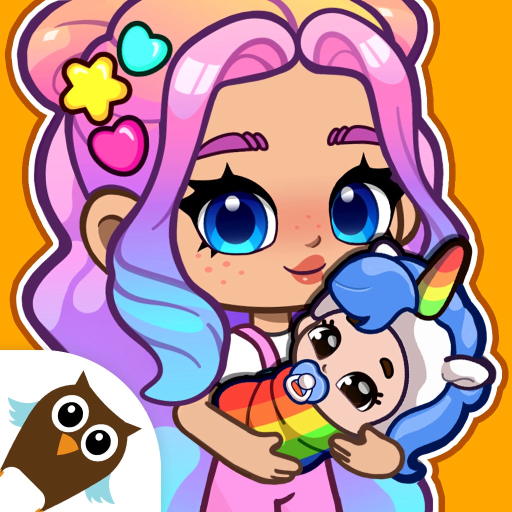 Dopples World: My Avatar Town app icon captured 2026-08-12