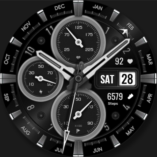 WFP 308 Business watch face Google Play icon captured 2026-08-13