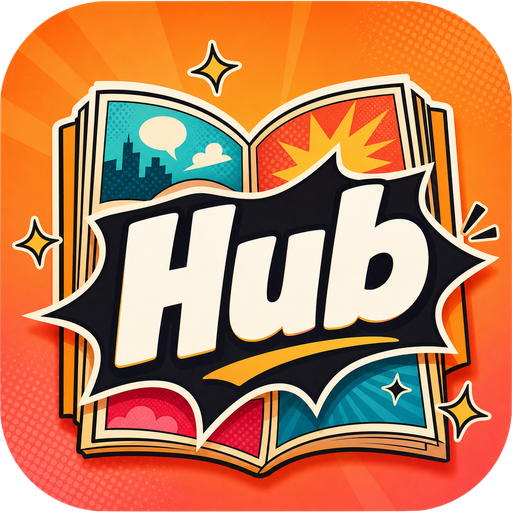 Hub Comic Reader Google Play icon captured 2026-08-13