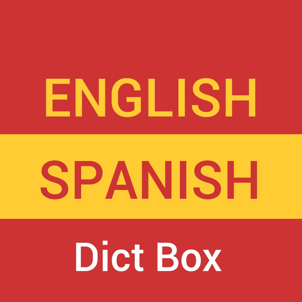Spanish Dictionary - Dict Box app icon captured 2026-08-14