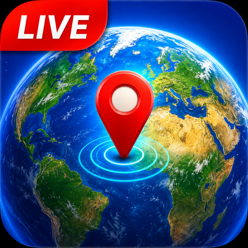 Live Earth Maps Satellite View Google Play icon captured 2026-08-12