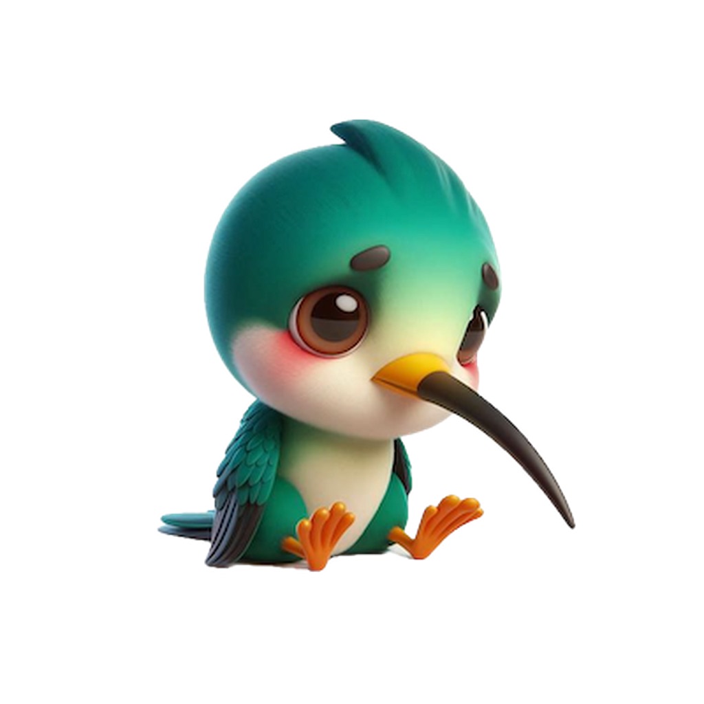 Sad Hummingbird Stickers app icon