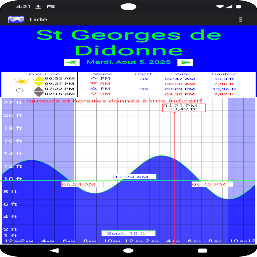 Maree Google Play icon captured 2026-08-15