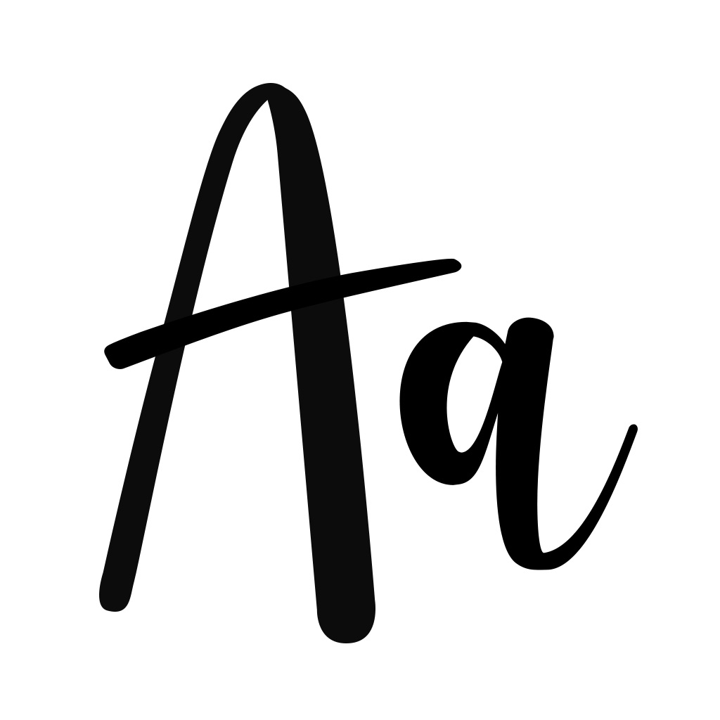 Fonts Art: Keyboard for iPhone app icon captured 2026-08-12