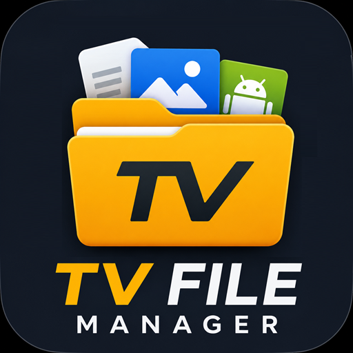 TV File Manager Google Play icon captured 2026-08-14
