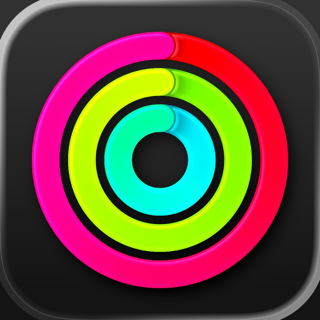 Apple Fitness app icon captured 2026-08-14