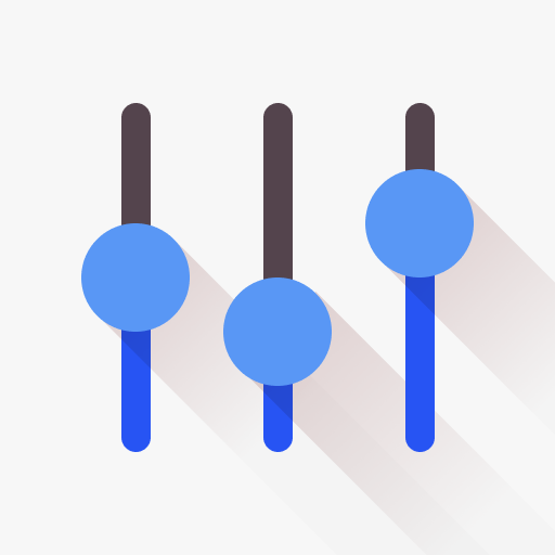 Flat Equalizer - Bass Booster Google Play icon captured 2026-08-12