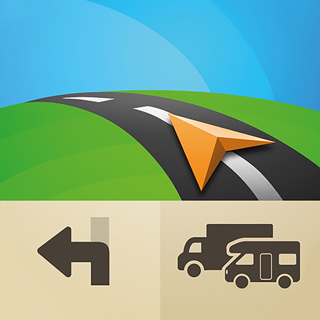 Sygic Truck & RV Navigation app icon captured 2026-08-14
