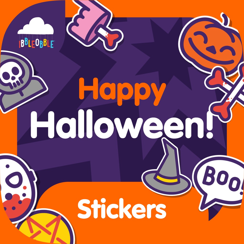 Ibbleobble Halloween Stickers app icon captured 2026-08-11