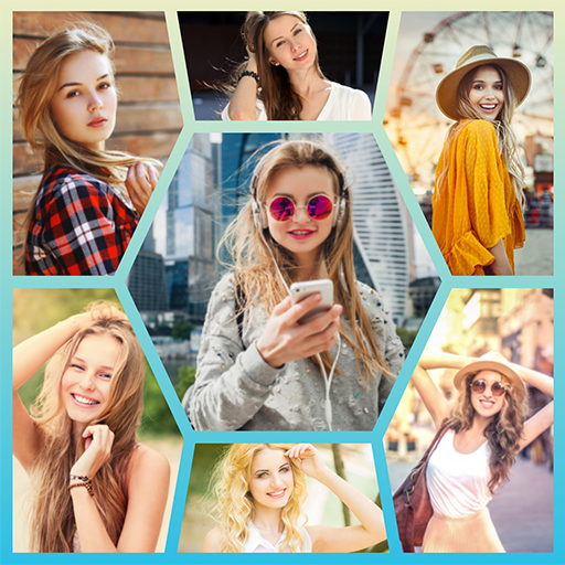 FotoGrid: Collage & Frames app icon captured 2026-08-18