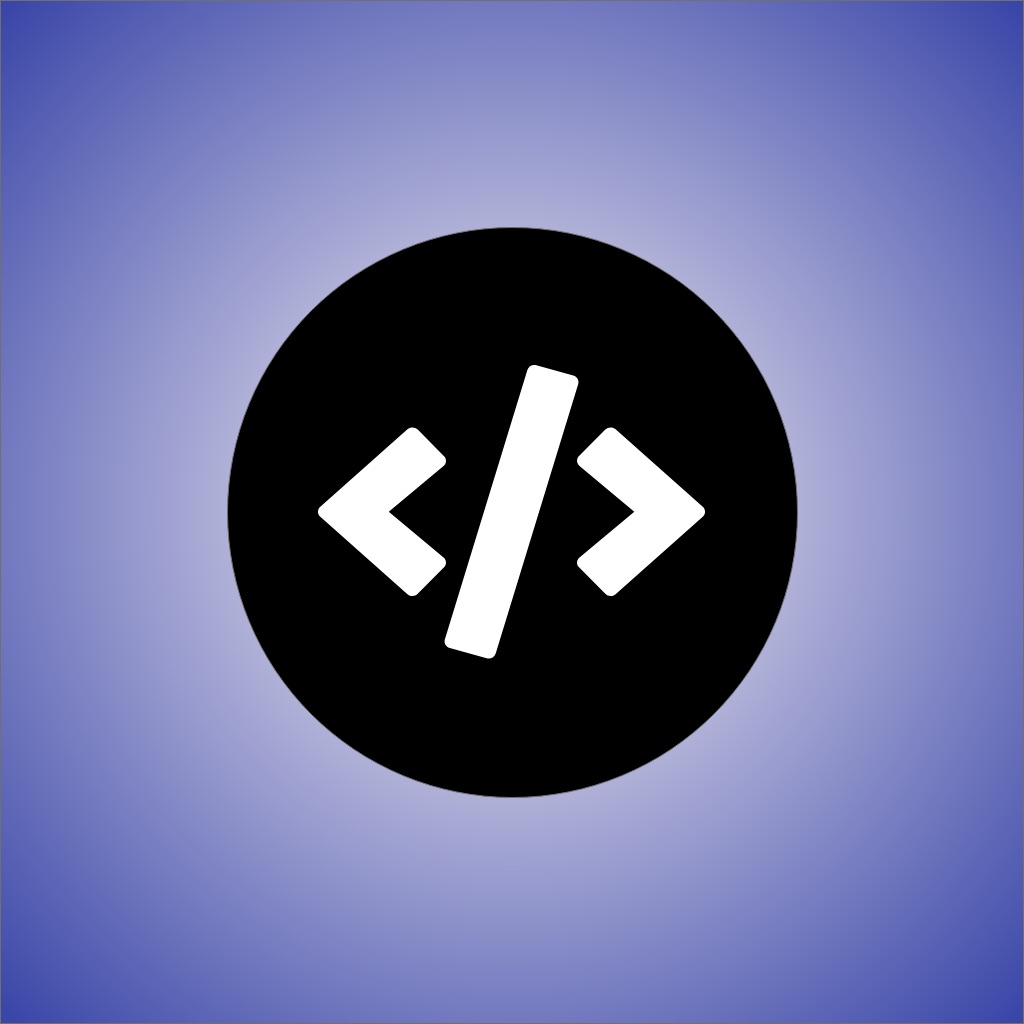 Simple Code Editor for Web app icon