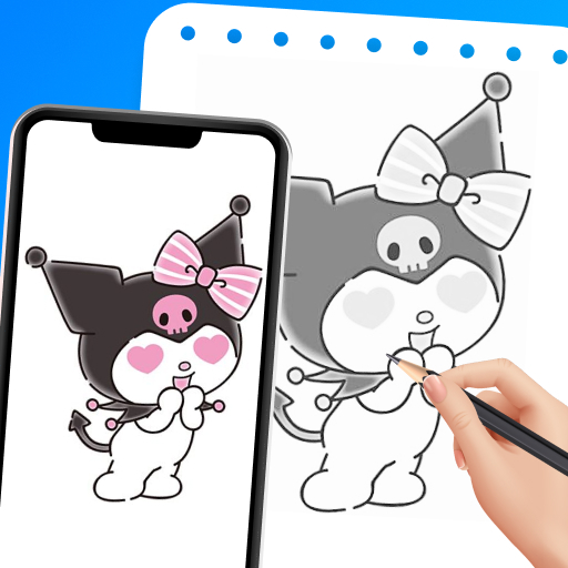 Draw Cartoon - AR Sketch App Google Play icon captured 2026-08-12