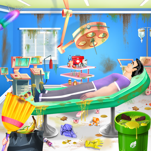 Girls Hospital Cleaning Games Google Play icon captured 2026-08-15