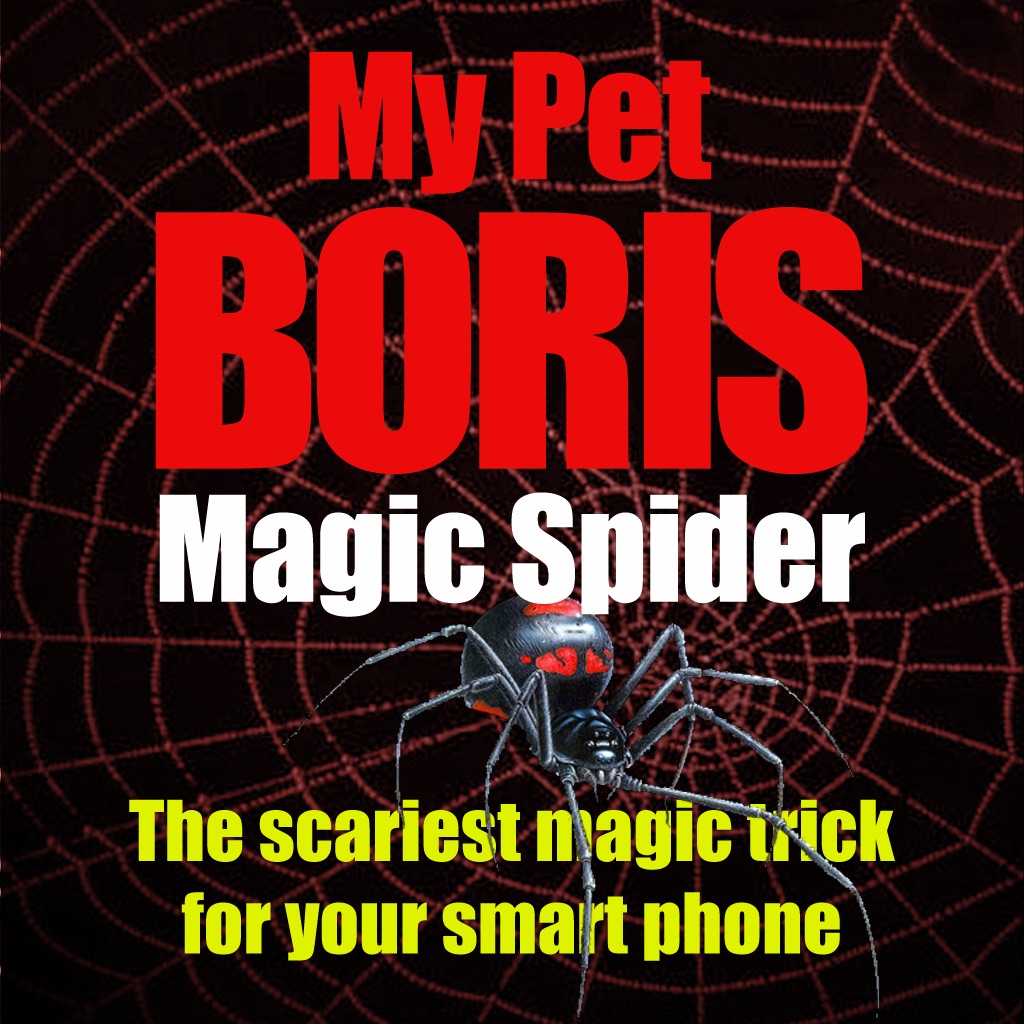 Magic Spider - My Pet Boris app icon captured 2026-08-11