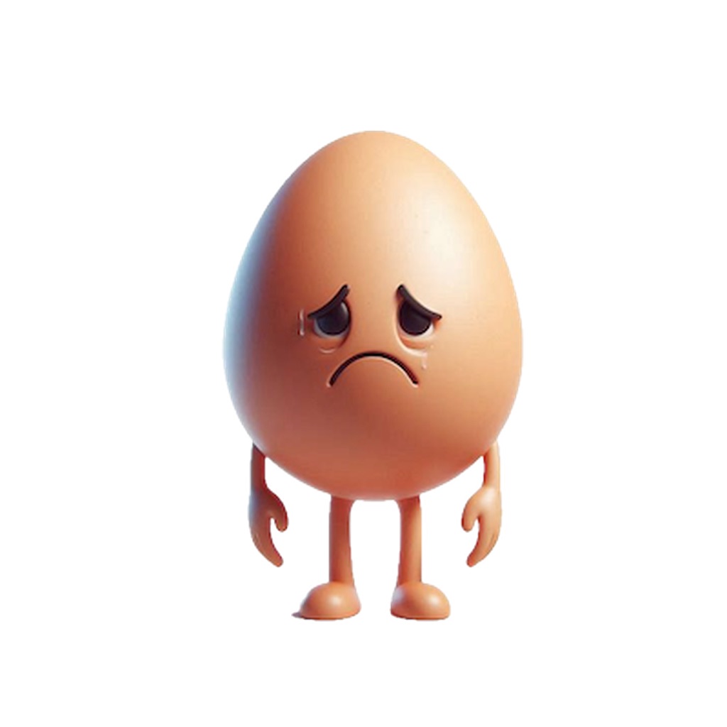 Sad Egghead Stickers app icon