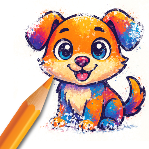 Pop Color: Painting & Coloring Google Play icon
