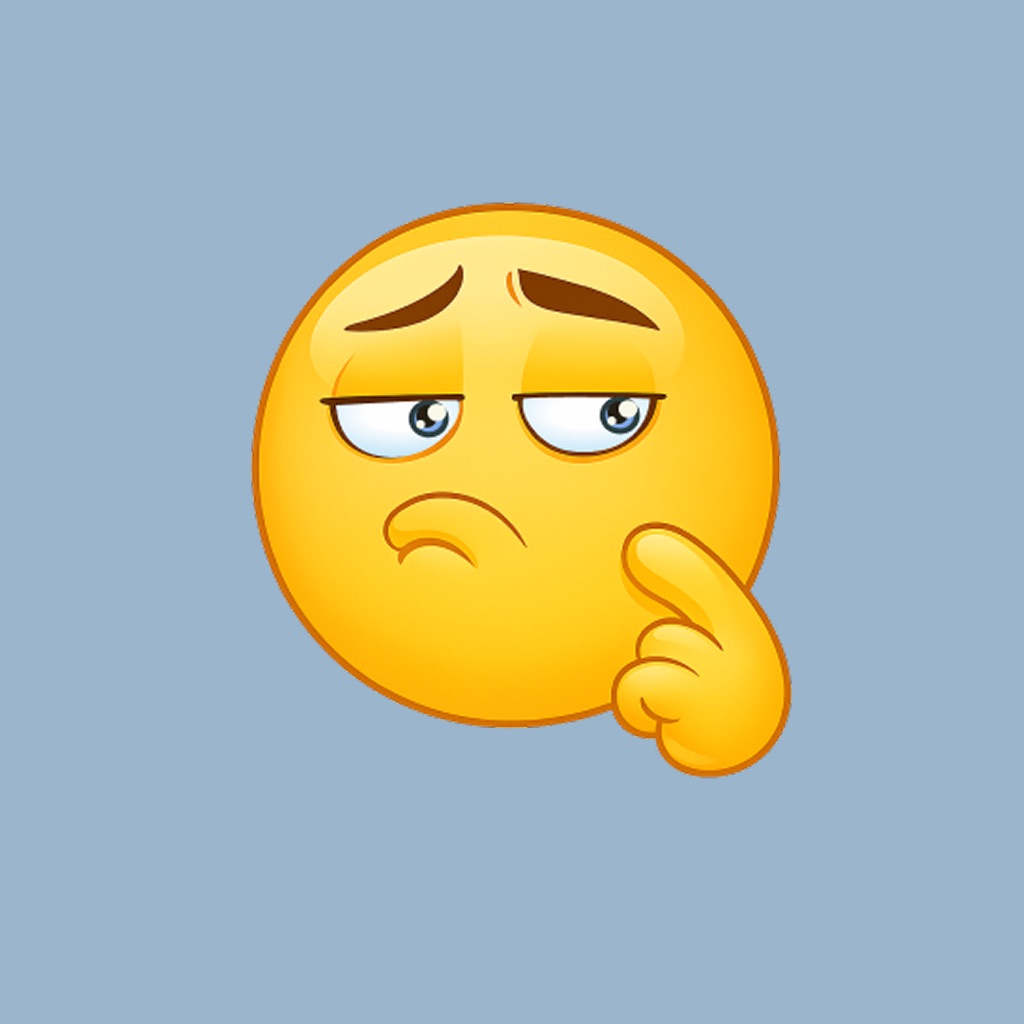 Brainrot emoji. Stickers app icon captured 2026-08-12