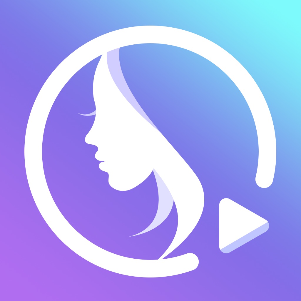 PrettyUp - 人気の髪描き、動画と写真加工アプリ app icon captured 2026-08-17