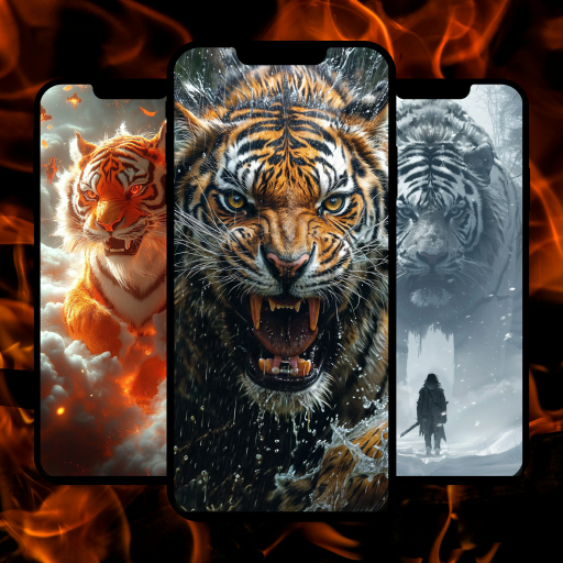 Papel de Parede Tigre Vivo 4K Google Play icon captured 2026-08-16