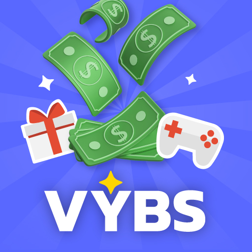 VYBS: Play & Earn Rewards Google Play icon captured 2026-08-11