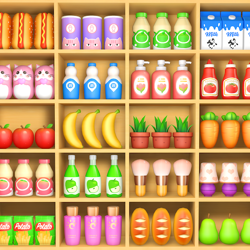 Goods Merge : 3D Goods Sorting app icon captured 2026-08-18