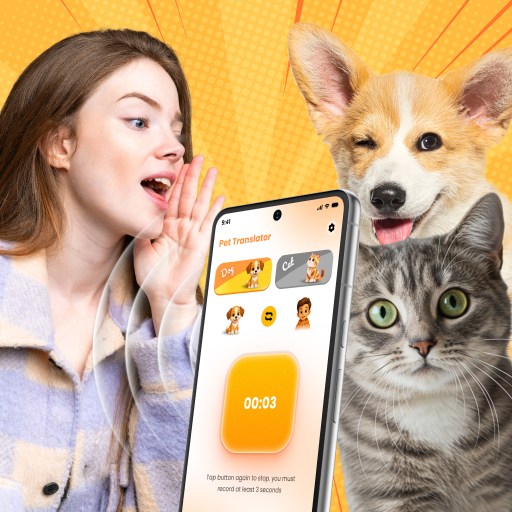Cat Translator, Dog Translator app icon captured 2026-08-18