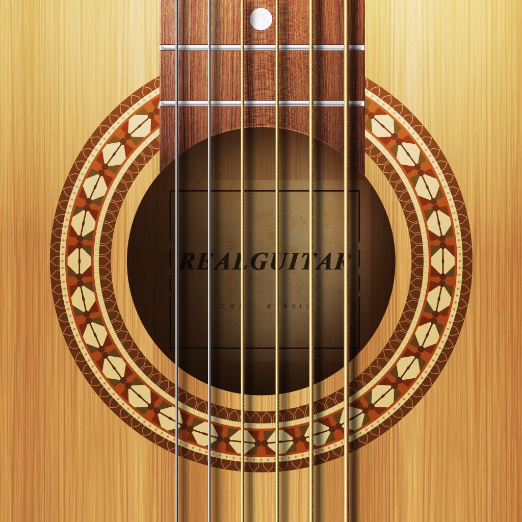 Real Guitar: lessons & chords app icon captured 2026-08-12