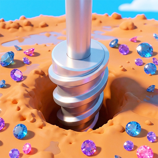 Drill & Collect: idle mine dig Google Play icon captured 2026-08-13