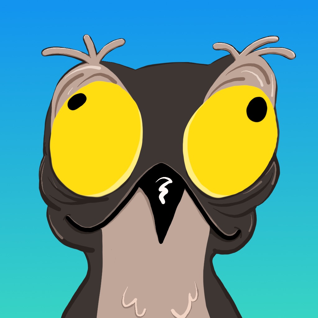Potoo Bird Sticker Pack app icon captured 2026-08-12