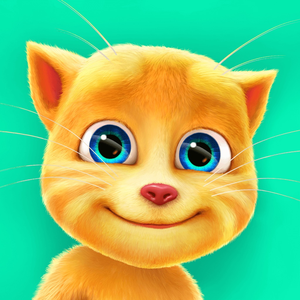 Talking Ginger for iPad app icon captured 2026-08-12
