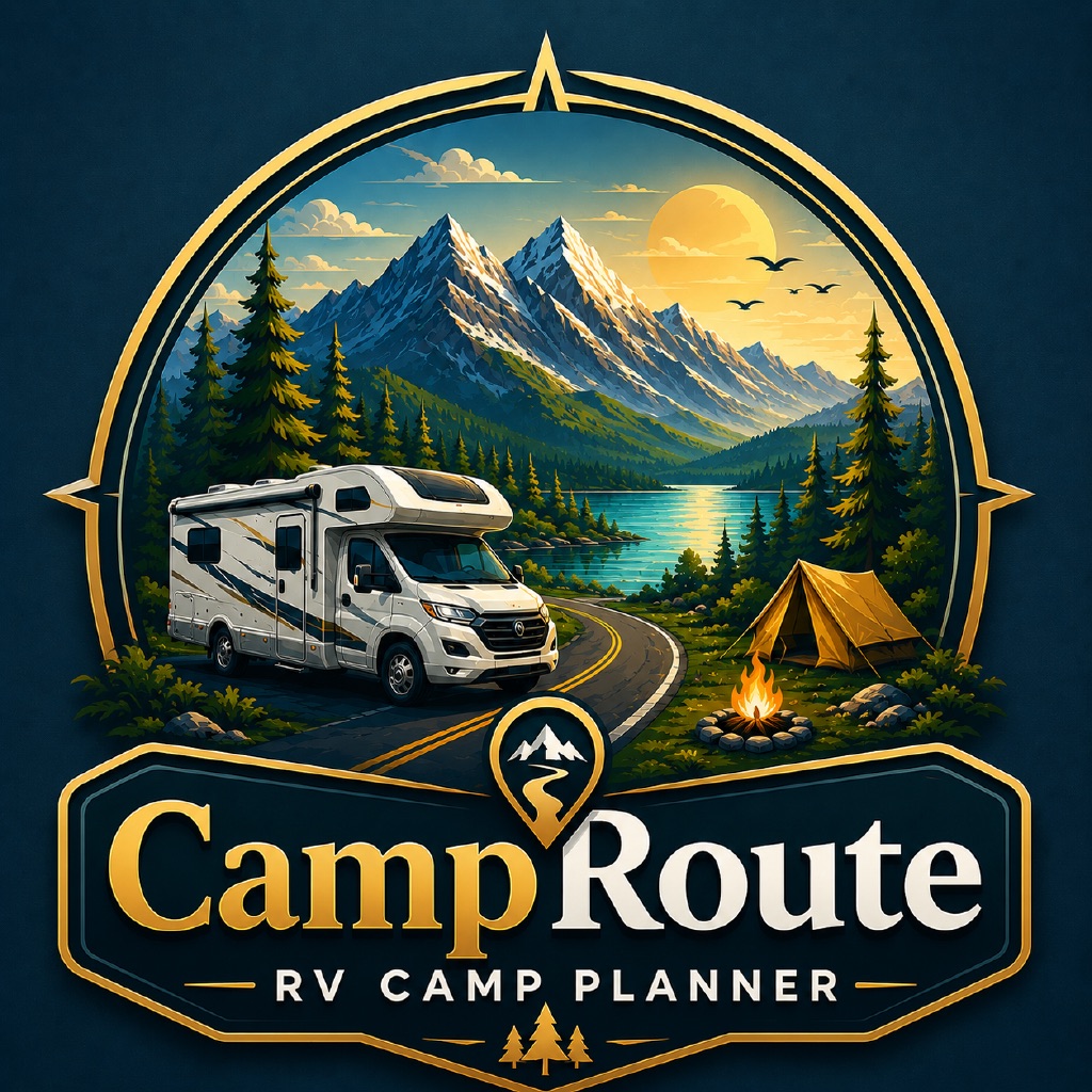 RV Camping Planner: Camp Route app icon captured 2026-08-12