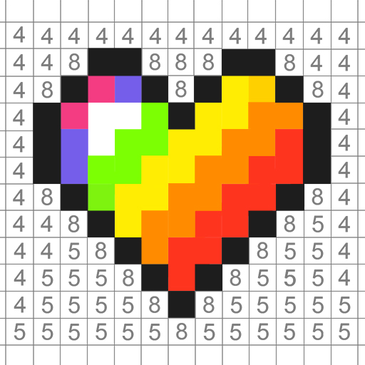 Pixel Paint - Coloring Book app icon captured 2026-08-18