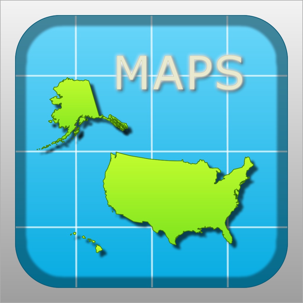 USA Pocket Maps Pro app icon captured 2026-08-11