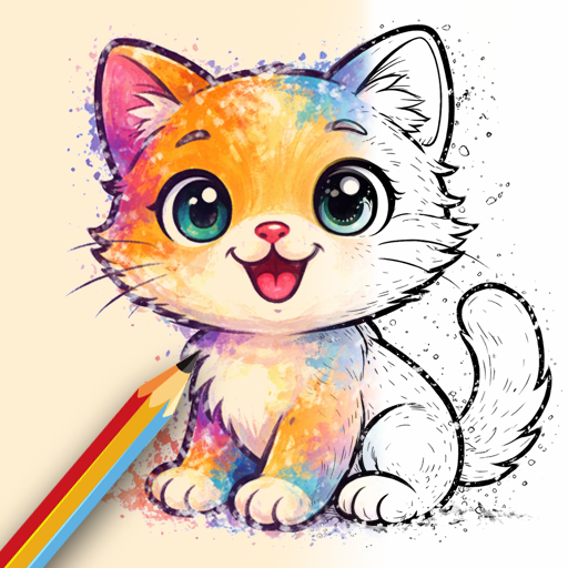 Color Dream - Paint & Coloring Google Play icon captured 2026-08-12