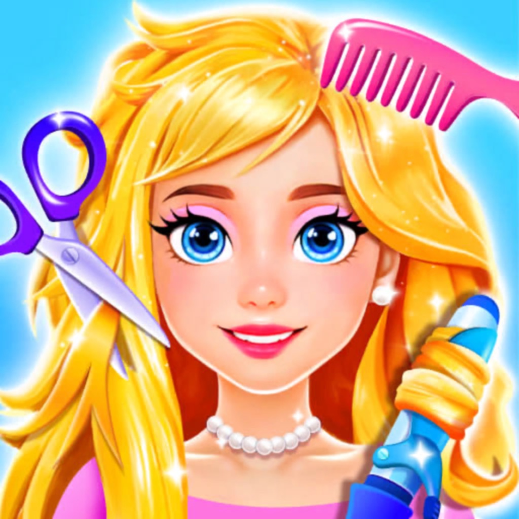 Hair Salon Games for Kids 2-5 app icon captured 2026-08-14