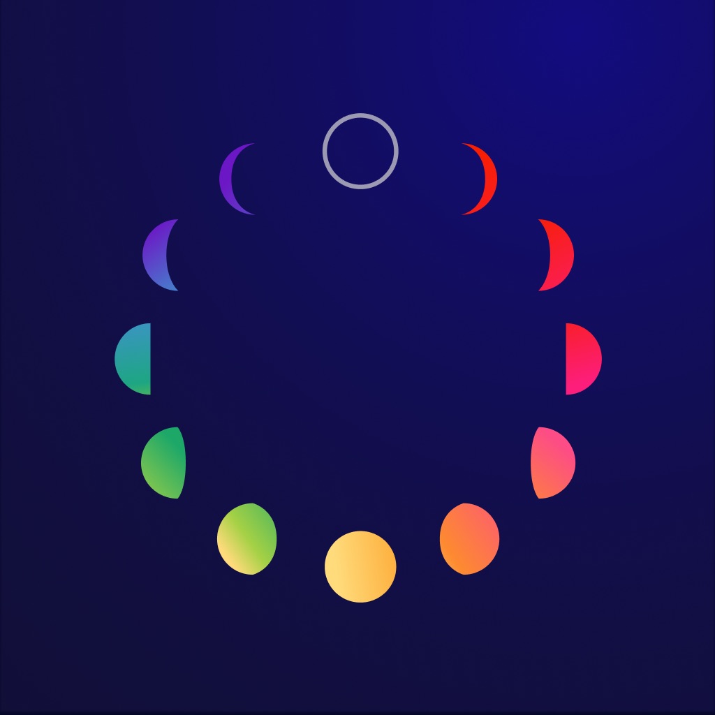 Stardust Period Tracker app icon captured 2026-08-11