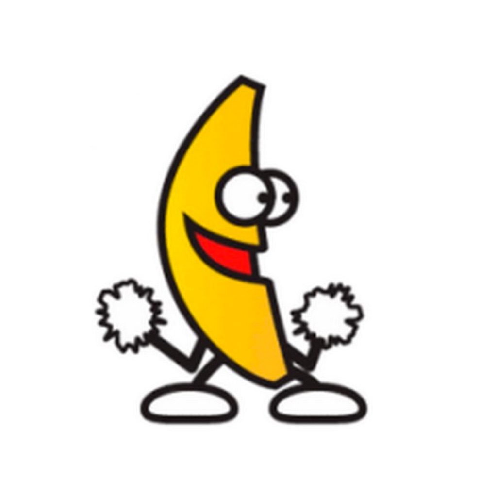bananas ~ dancing bananas sticker pack app icon